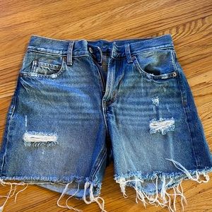 Old Navy “High-Rise Slouchy Straight” Jean shorts